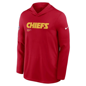 Kansas City Chiefs Nike 2025 Sideline Lighweight Hoodie XLarge Red