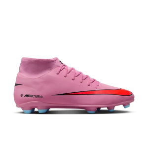 Adult Nike Mercurial Superfly 10 Club Molded Soccer Cleats M10/W11.5 Magic Flamingo/Black/Total Crimson