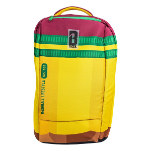 Baseball Lifestyle Pencil Backpack Yellow
