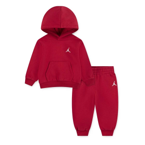 Jordan Brooklyn Fleece Pullover Set Baby 24 mo. Gym Red