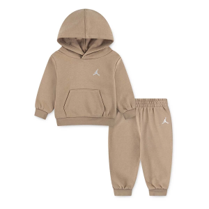 Jordan Brooklyn Fleece Pullover Set Baby 18 mo. Hemp