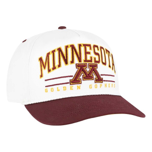 Minnesota Golden Gophers 47 Brand Roscoe Rope Adjustable Hat One Size White/Maroon