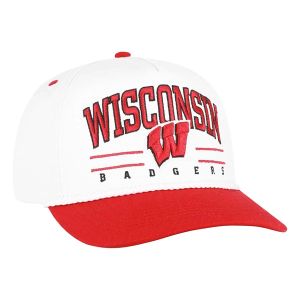 Wisconsin Badgers 47 Brand Roscoe Rope Adjustable Hat One Size White/Red