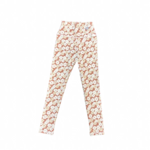 Girls' Yogababy High Waisted Leggings Toddler 5T Nude Floral