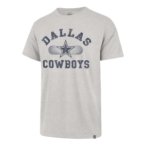 Dallas Cowboys 47 Brand Brisk Franklin T-Shirt Medium Grey Heather