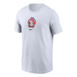 South Dakota Coyotes Nike Logo T-Shirt 3XLarge White