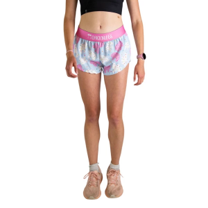 Women's ChicknLegs Split Shorts Medium Frosted