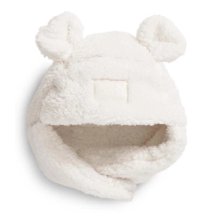 Girls' The North Face Bear Trapper Beanie Baby 0/12 mo. White