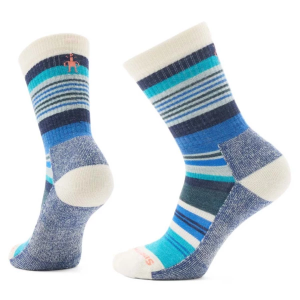 Men's Smartwool Everyday Joviansphere Crew Socks Medium Blue/White Singles