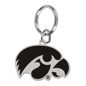 Wincraft Iowa Hawkeyes Cloisonne Key Ring Carded