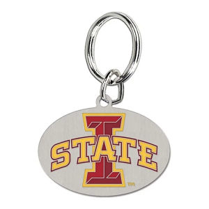 Wincraft Iowa State Cyclones Cloisonne Key Ring Carded
