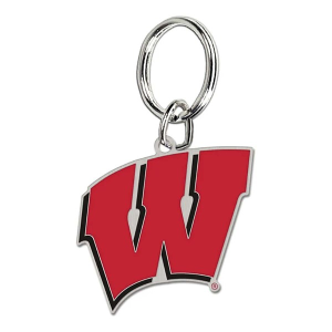 Wincraft Wisconsin Badgers Cloisonne Key Ring