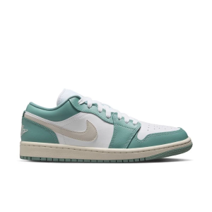 Women's Air Jordan 1 Low Sneakers 10 Regular White/Lt Orewood Brn-Cannon-Sail