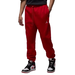 Men's Jordan Brooklyn Fleece Joggers 2XLarge Gym Red/White Regular