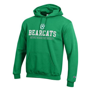 Northwest Missouri State Bearcats Champion Hoodie Large Green