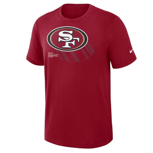 San Francisco 49ers Nike Slub T-Shirt 2XLarge Red