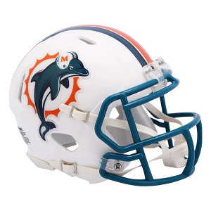 Riddell Miami Dolphins Speed 2012 Throwback Mini Helmet