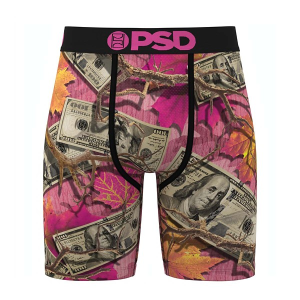 Men's PSD Cash Boxer Briefs Underwear Medium Wildwood Camo