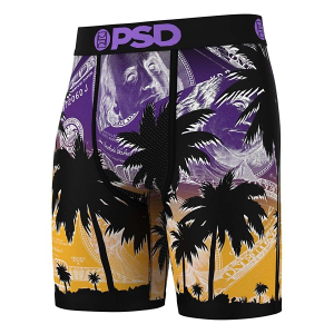 Men's PSD Cash Boxer Briefs Underwear XSmall Benji Sunrise