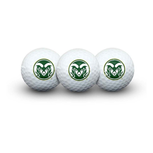 Team Effort Colorado State Rams 3 Pack Golf Balls
