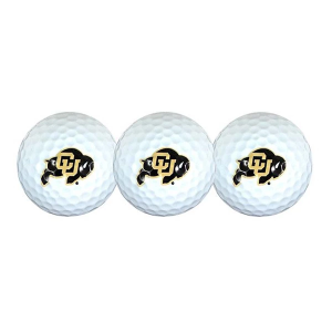 Team Effort Colorado Buffaloes 3 Pack Golf Balls