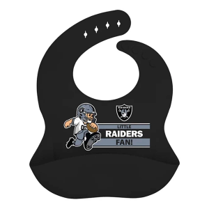 Masterpieces Puzzle Co Las Vegas Raiders Silicone Bib