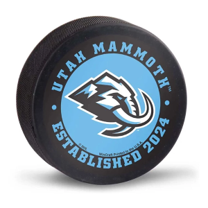 Wincraft Utah Mammoth Team Logo Puck
