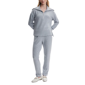 Women's Varley Larson Long Sleeve 1/2 Zip Medium Blue Marl