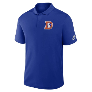 Denver Broncos Nike Victory Rewind Polo Small Royal