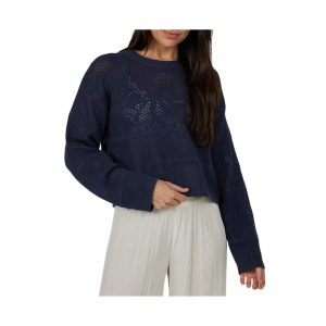 Women's Salty Crew Pullover Sweater Neptune Medium Dark Navy