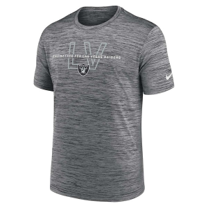 Las Vegas Raiders Nike 2025 Velocity T-Shirt Medium Anthracite