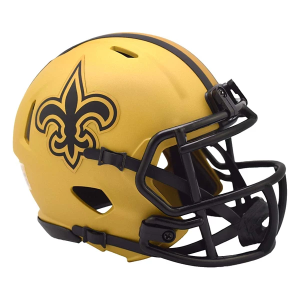 Riddell New Orleans Saints Rave Alternate Mini Speed Helmet