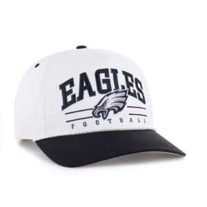 Philadelphia Eagles 47 Brand Roscoe Two Tone Adjustable Hat One Size White