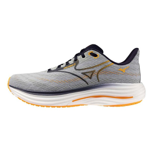 Men's Mizuno Wave Rider 29 Running Shoes 10 Regular Harbor Mist/Baritone Blue