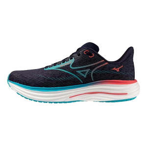Men's Mizuno Wave Rider 29 Running Shoes 12.5 Regular Odyssey Grey/Capri Breeze