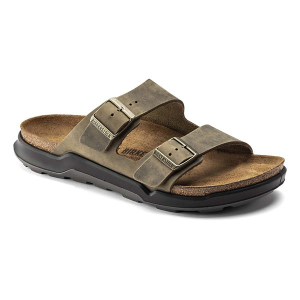 Men's BIRKENSTOCK Arizona Rugged Slide Sandals 41 Oil Khaki