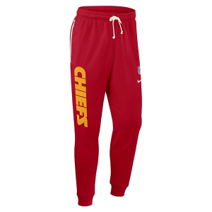 Kansas City Chiefs Nike 2025 Sideline Taper Sweatpants Small Red