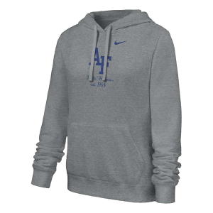 Air Force Falcons Nike Women's Hoodie XLarge Heather Grey