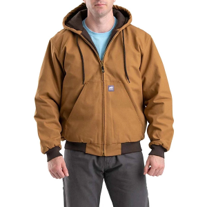 Men's Berne Apparel Heritage Duck Active Canvas Jacket XSmall Brown Duck