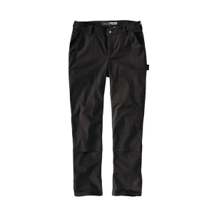 Women's Carhartt Rugged Flex Canvas Double Front Utility Pants 18 Black Regular