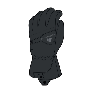 Boys' Obermeyer Lava Gloves XLarge Black