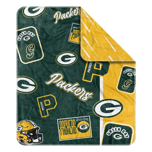 Logo Brands Green Bay Packers Dream Weave Throw
