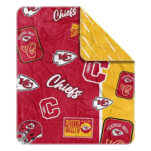 Logo Brands Kansas City Chiefs Dream Weave Throw
