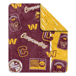 Logo Brands Washington Commanders Dream Weave Throw
