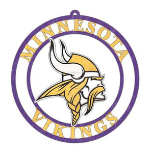 Fan Creations Minnesota Vikings Team Color Cutout Circle