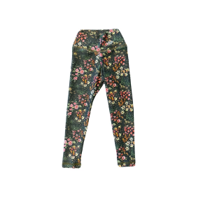 Girls' Yogababy High Waisted Leggings Toddler 4T Whimisical Floral