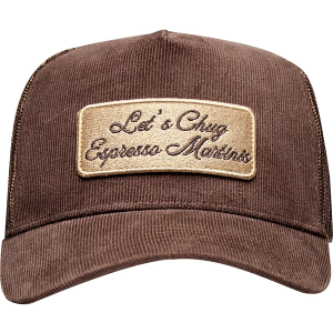 Women's KENZKUSTOMZ Espresso Martini Snapback Hat One Size Chocolate