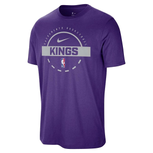 Sacramento Kings 2025 Practice Nike T-Shirt Medium Purple