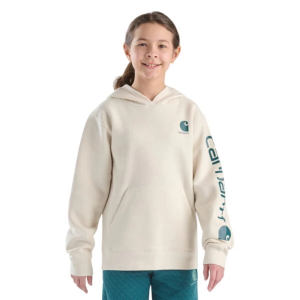 Girls' Carhartt Graphic Hoodie Small Turtledove