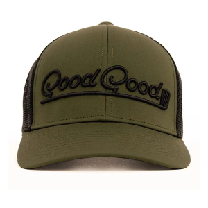 Good Good Golf Stance Trucker Golf Snapback Hat One Size Green